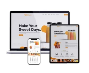 Juice service website